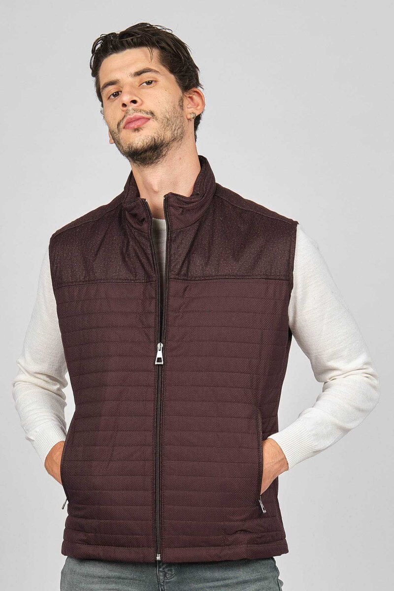 Daynax Erkek İçi Kürklü Cep Detaylı Yelek 492908 Bordo Bordo