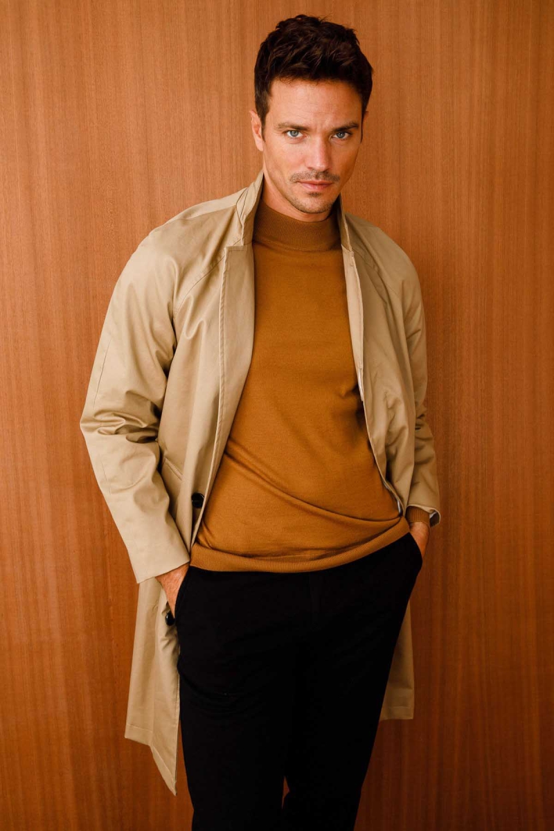 Desen Triko Erkek Basic Yarım Balıkçı İnce Triko Kazak 02421604 Camel Camel