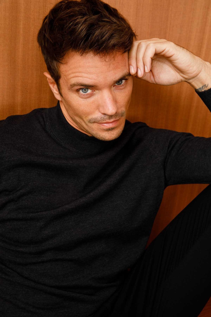 Desen Triko Erkek Basic Yarım Balıkçı İnce Triko Kazak 02421604 Siyah Siyah