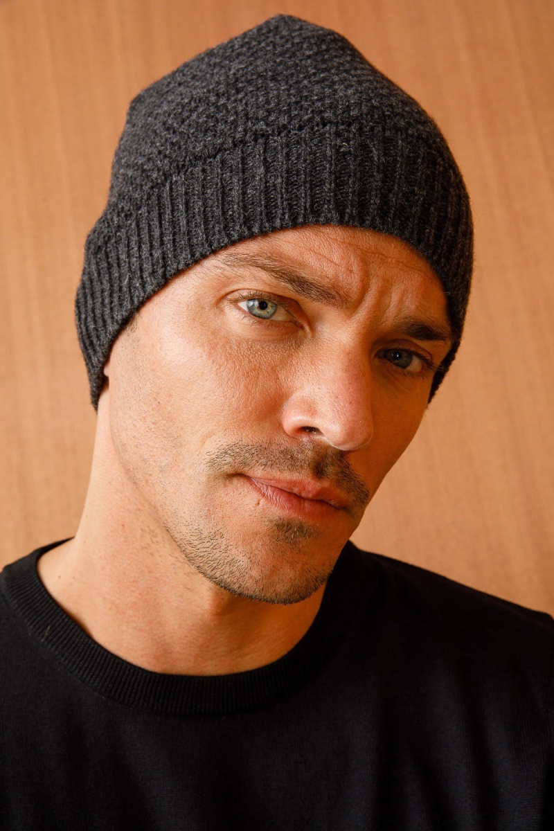 Desen Triko Unısex Yün Bere 22542 K.Füme K.FÜME