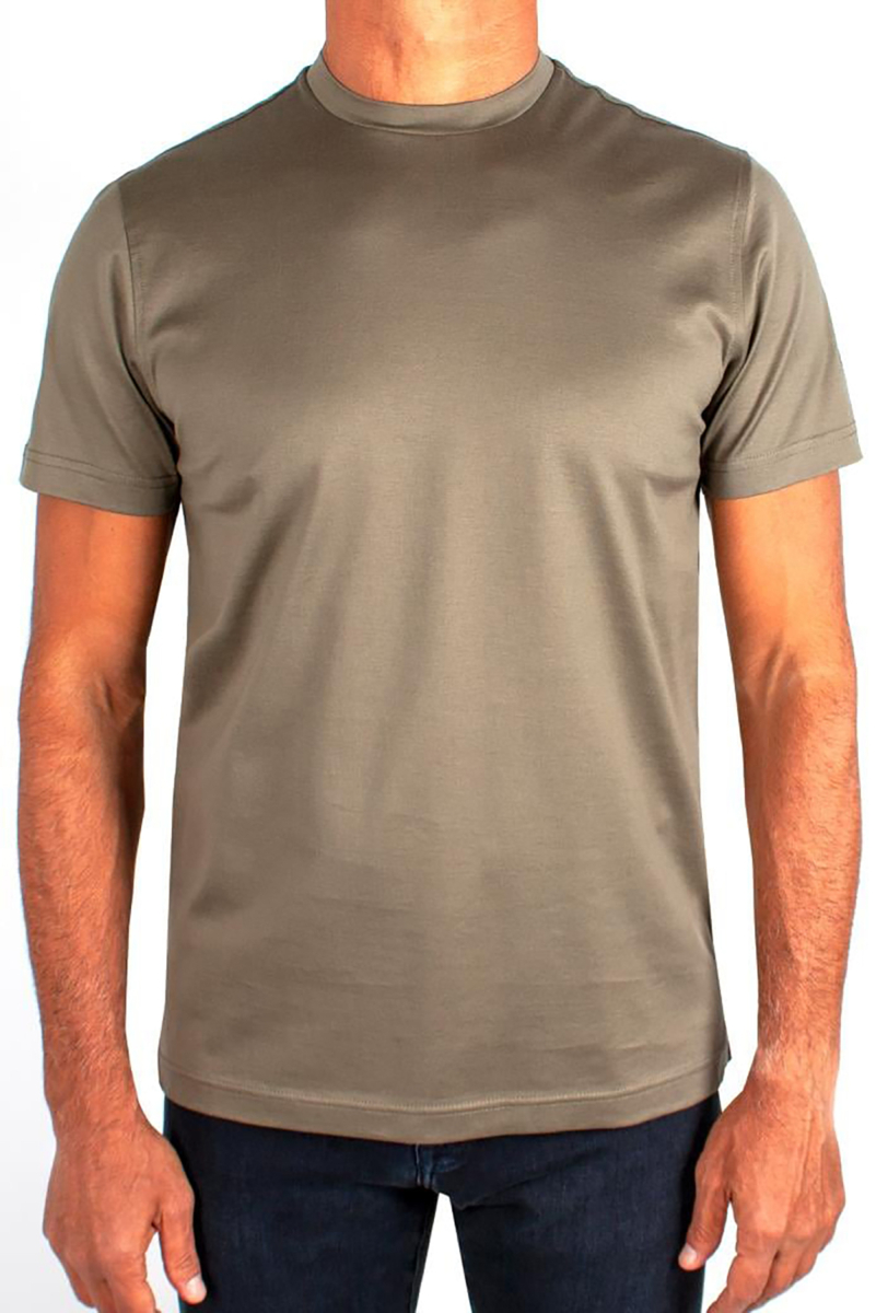 Formenti Erkek Bisiklet Yaka %100 Pamuk T-Shirt FSP-502 O.Yeşil O.YEŞİL