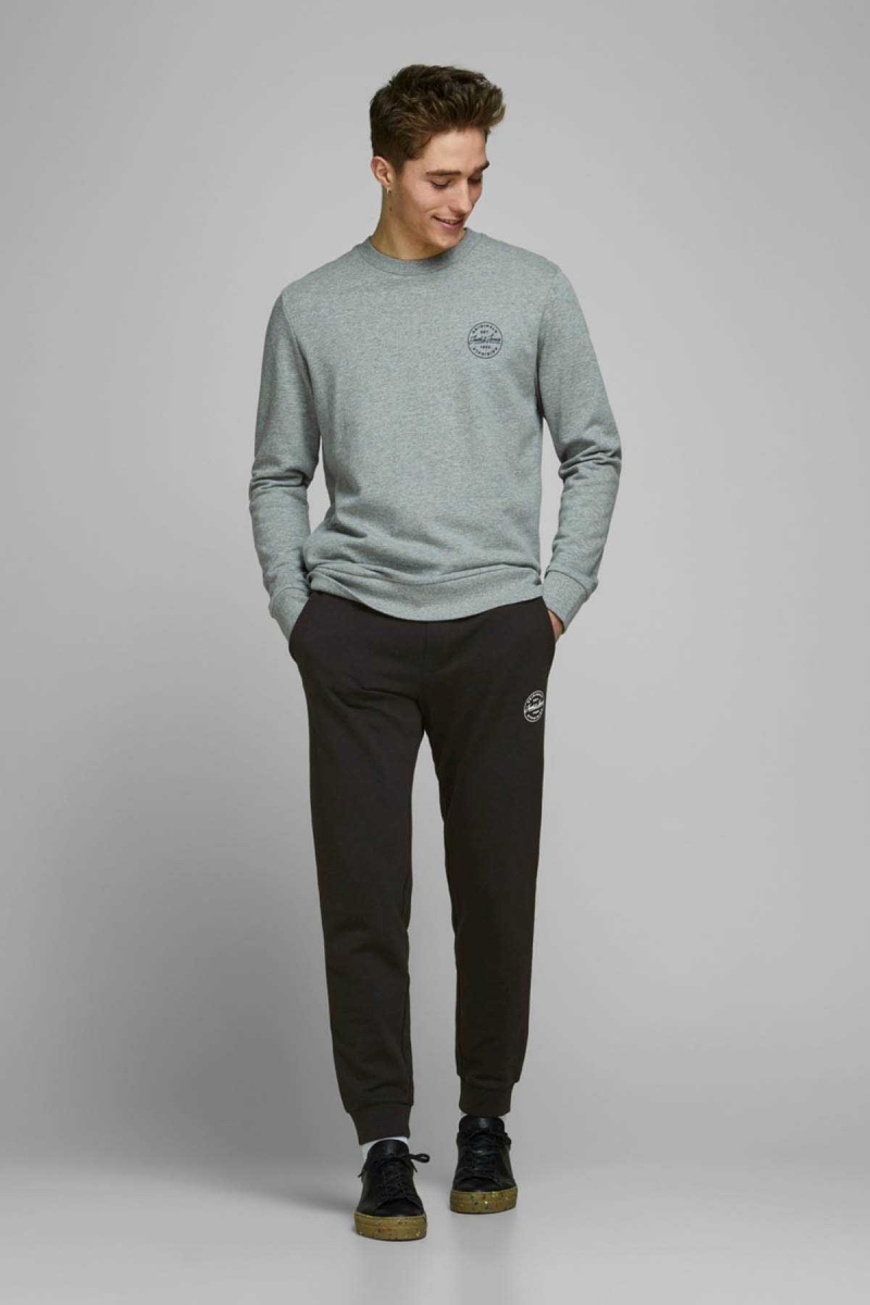 Jack & Jones Erkek Eşofman Altı 63412165322 Siyah Siyah