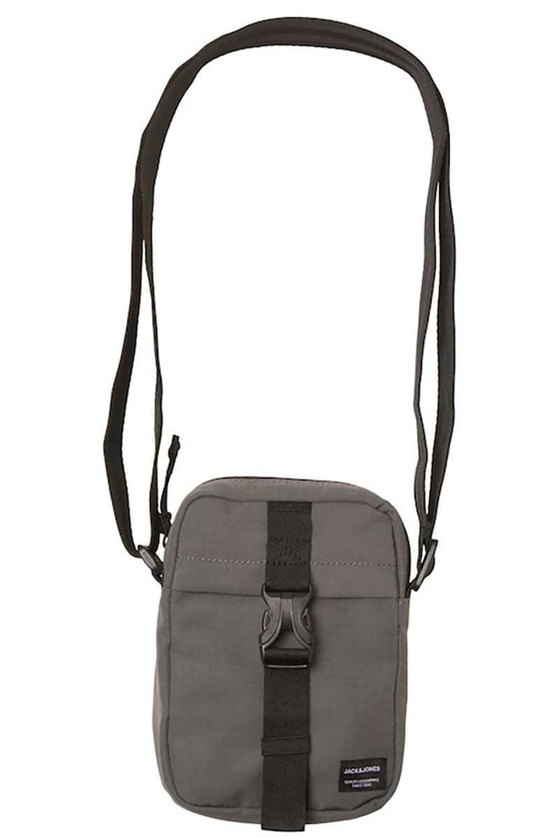 Jack & Jones Erkek Jacashford Omuz Askılı Çanta 12233477 Asfalt Asfalt