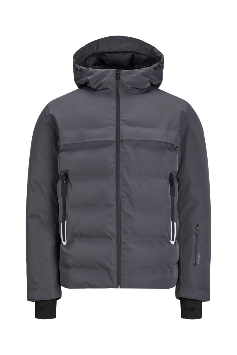 Jack & Jones Erkek Jcotarwin Puffer Şişme Mont 63412225287 Asfalt Asfalt