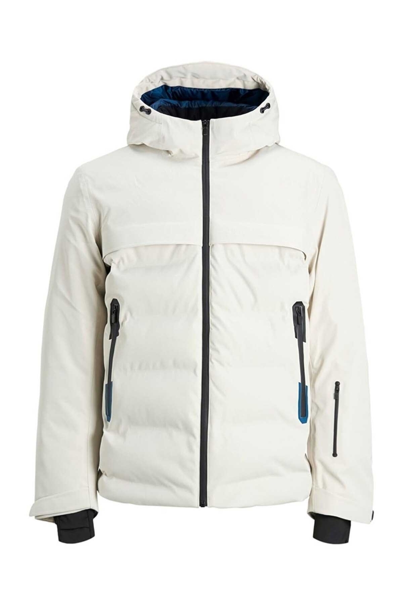 Jack & Jones Erkek Jcotarwin Puffer Şişme Mont 63412225287 Taş Taş