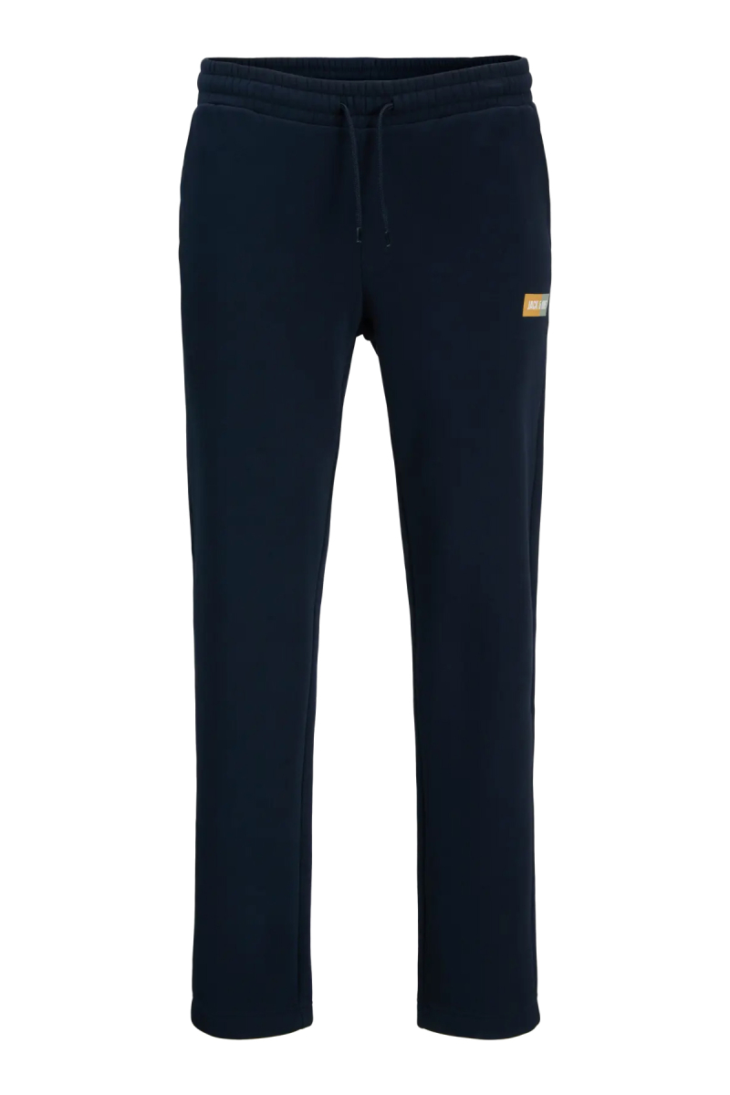 Jack & Jones Erkek Jpstgordon Beli Lastikli ve Bağcıklı Eşofman Altı 12310633 Lacivert Lacivert