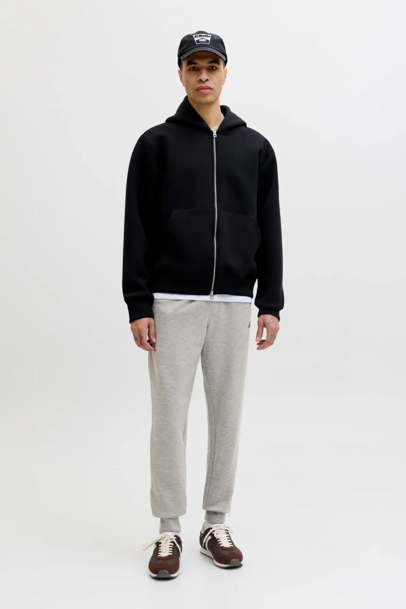 Jack & Jones Erkek Jpstgordon Logo Detaylı Çift Cepli Eşofman Altı 12288641 Açık Gri Açık Gri