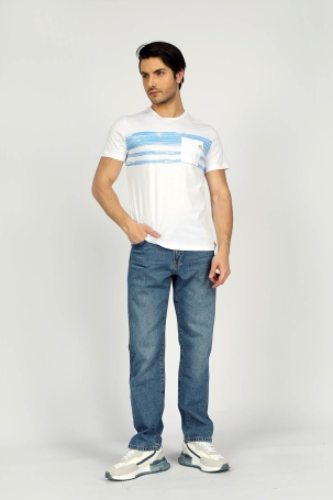 Lee Cooper Erkek Rıcky Jean Pantolon 121017 Mavi Mavi