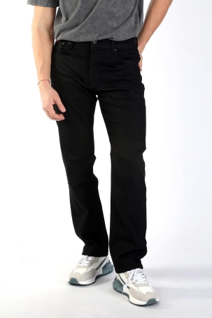 Lee Cooper Erkek Ricky Normal Bel Regular Fit Jean Pantolon 121018 Siyah Siyah