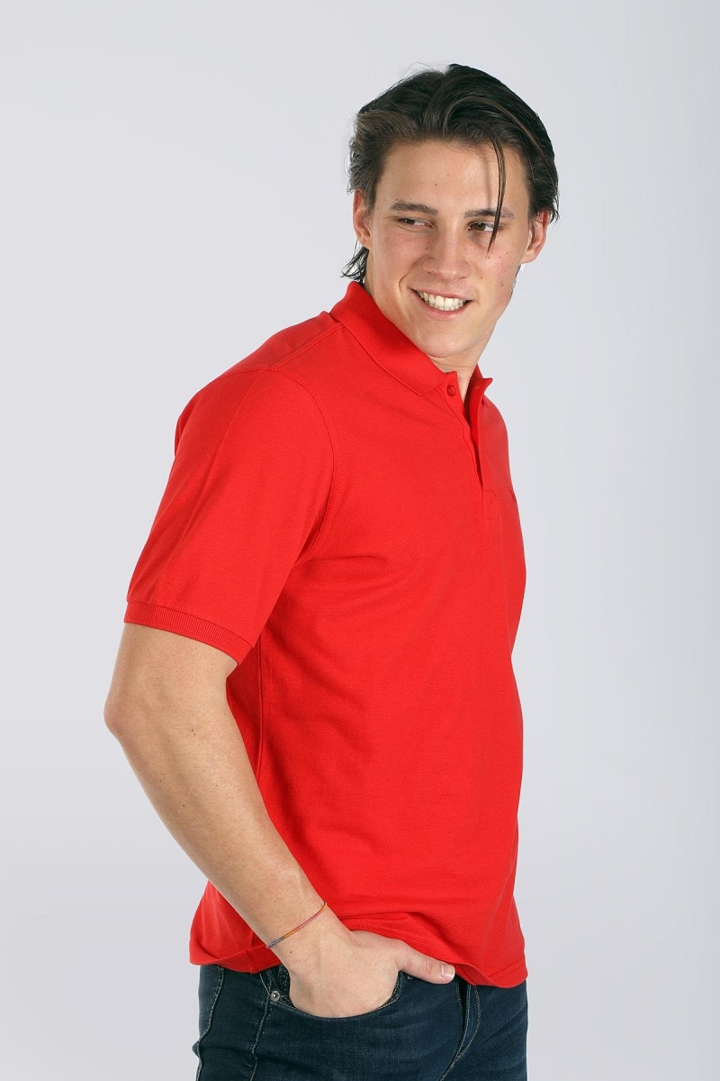Lee Cooper Erkek Twıns 1 Pike Polo Yaka T-Shırt 242025 K.Kırmızı K.KIRMIZI
