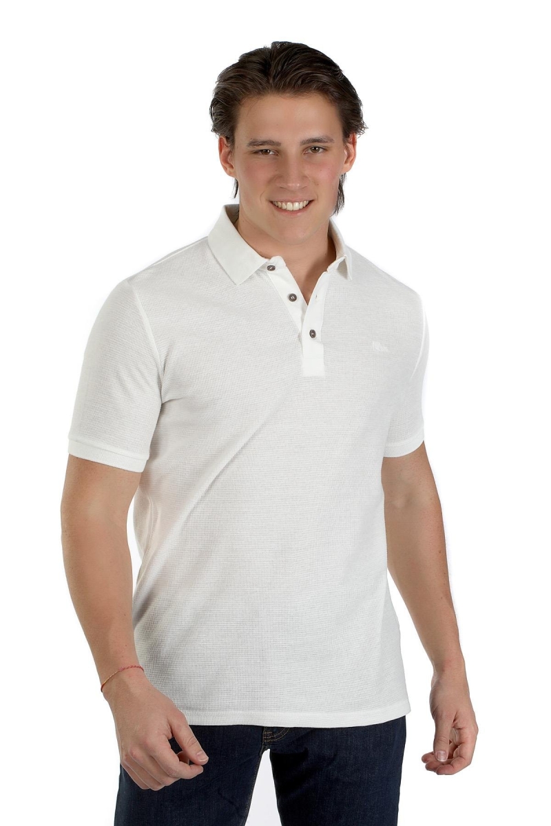Lee Cooper Erkek Tylen Polo Yaka T-Shirt 242026 Ekru Ekru