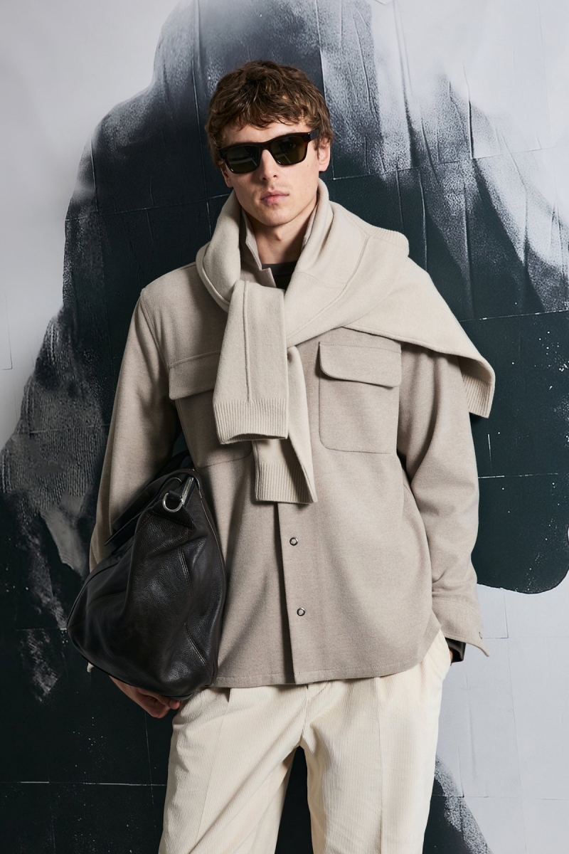 Lufian Erkek Ador Regular Fit Basic Gömlek 112010670 Bej Bej