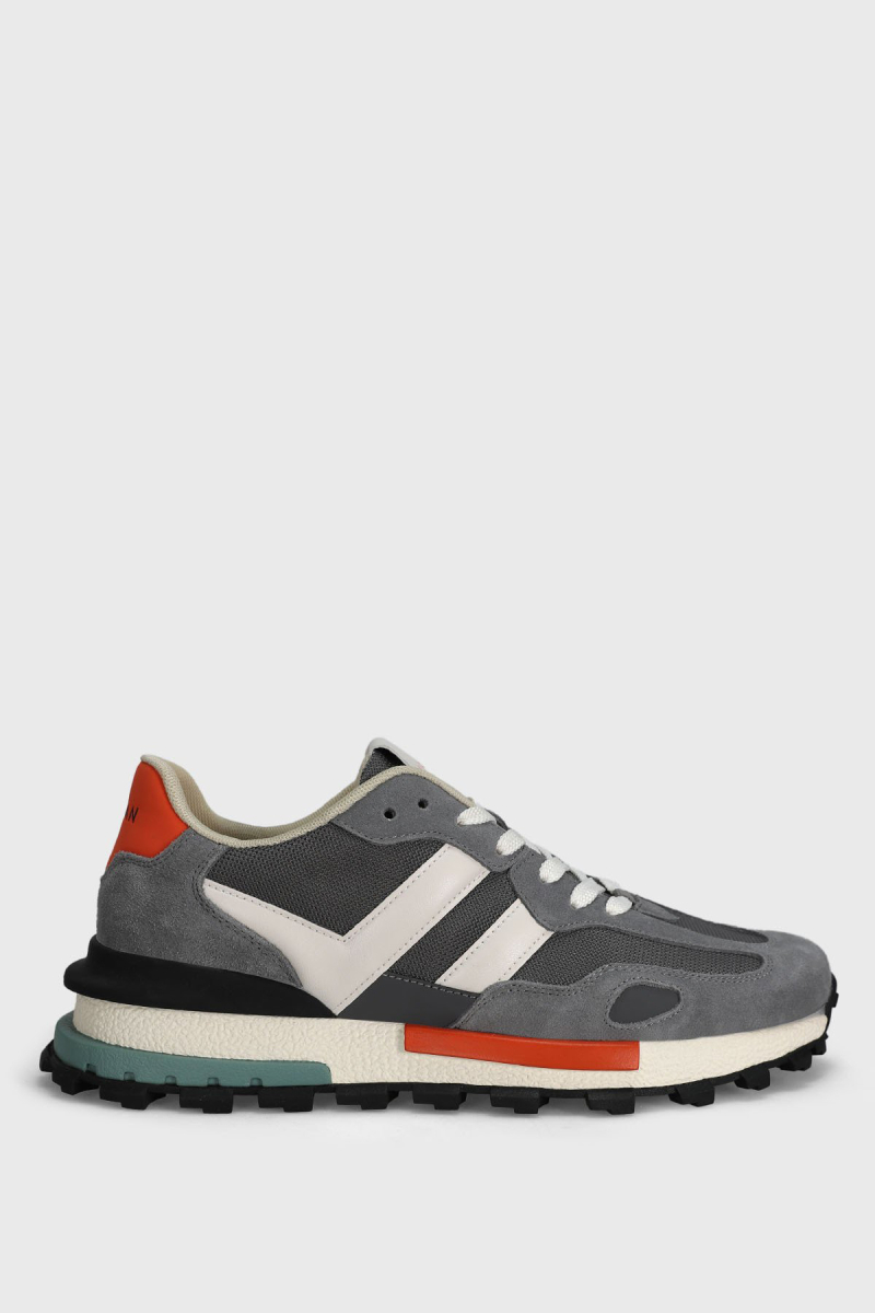 Lufian Erkek Auke Sneaker Ayakkabı 111230272 Gri Gri