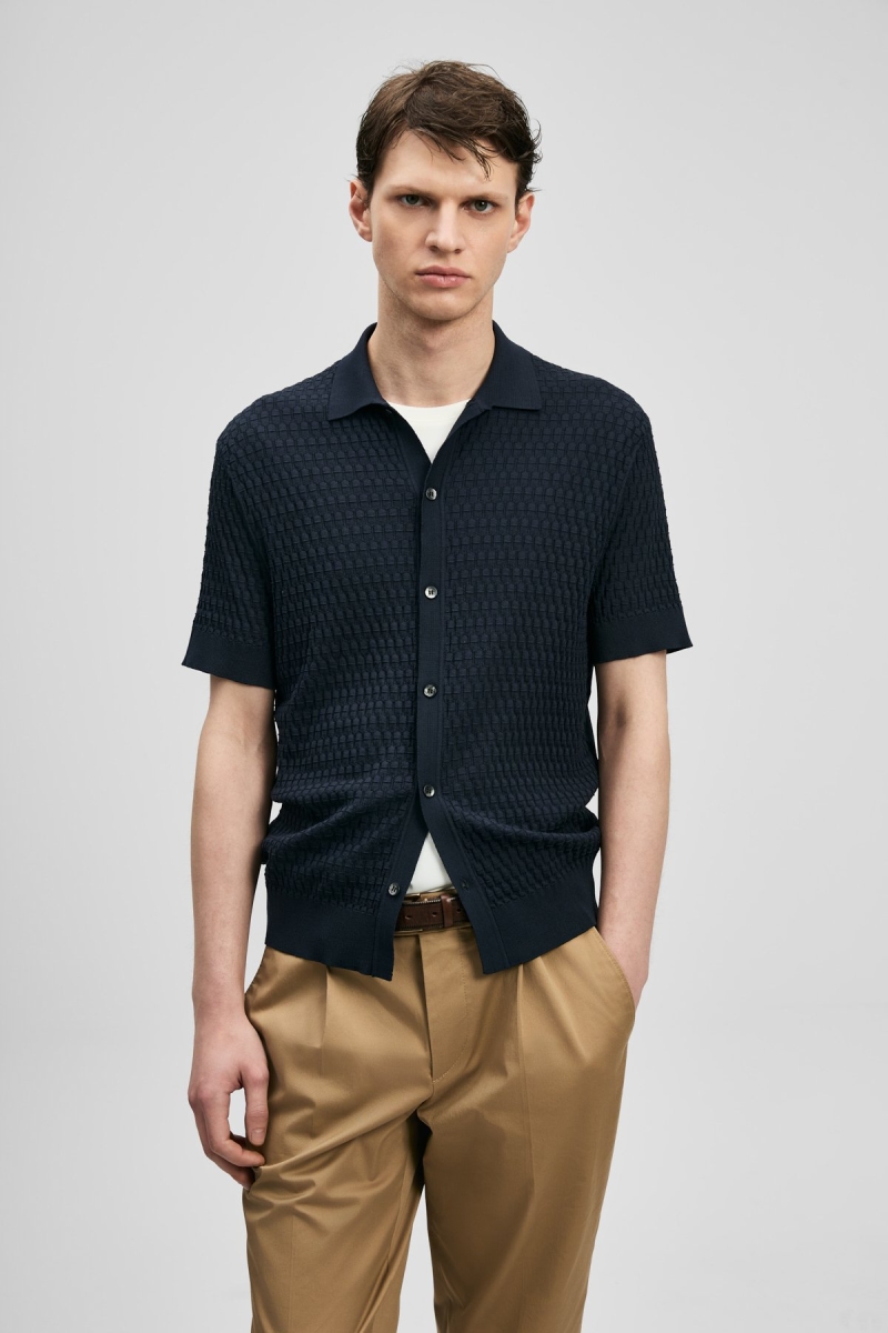 Lufian Erkek Darwın Coolmax® Kazak 111090144 Koyu Lacivert Koyu Lacivert