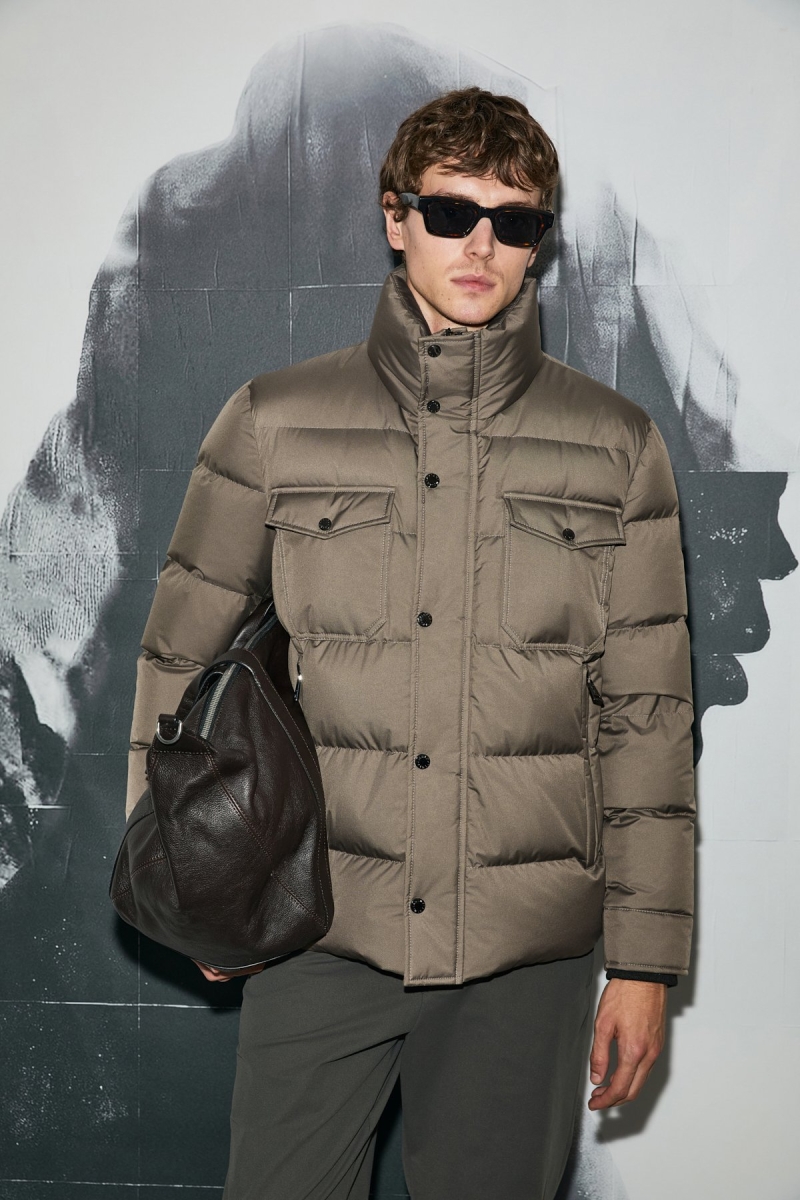 Lufian Erkek Genıous Kaz Tüyü Mont 112120258 Toprak Toprak