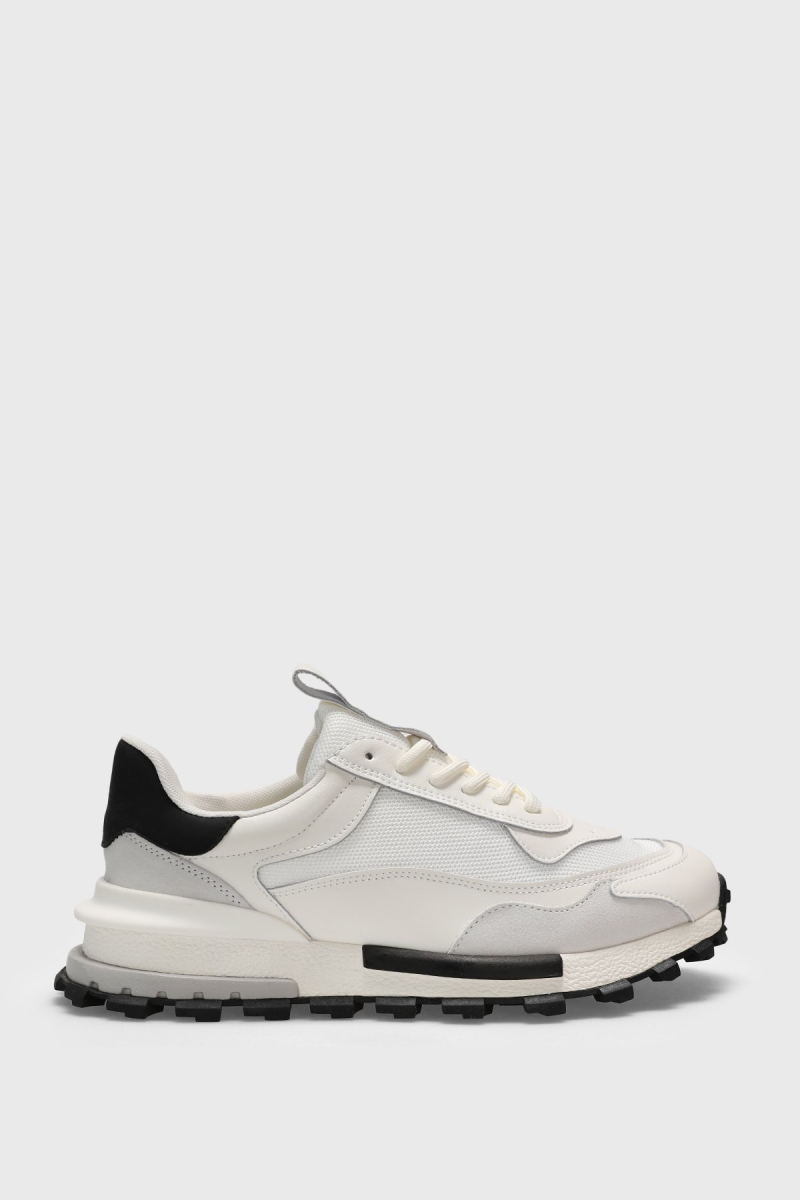 Lufian Erkek Henry Sneaker Ayakkabı 111230265 Beyaz Beyaz