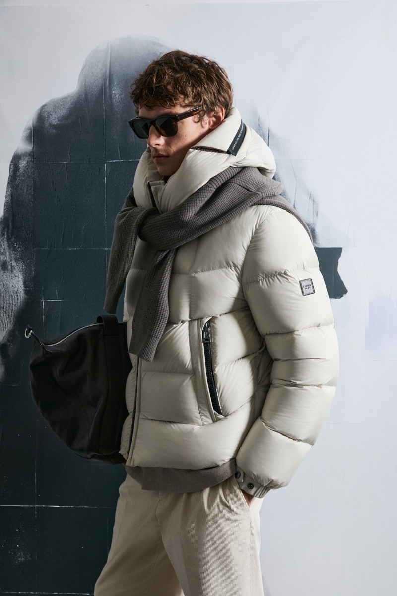 Lufian Erkek Jacop Kaz Tüyü Mont 112120251 Taş Taş