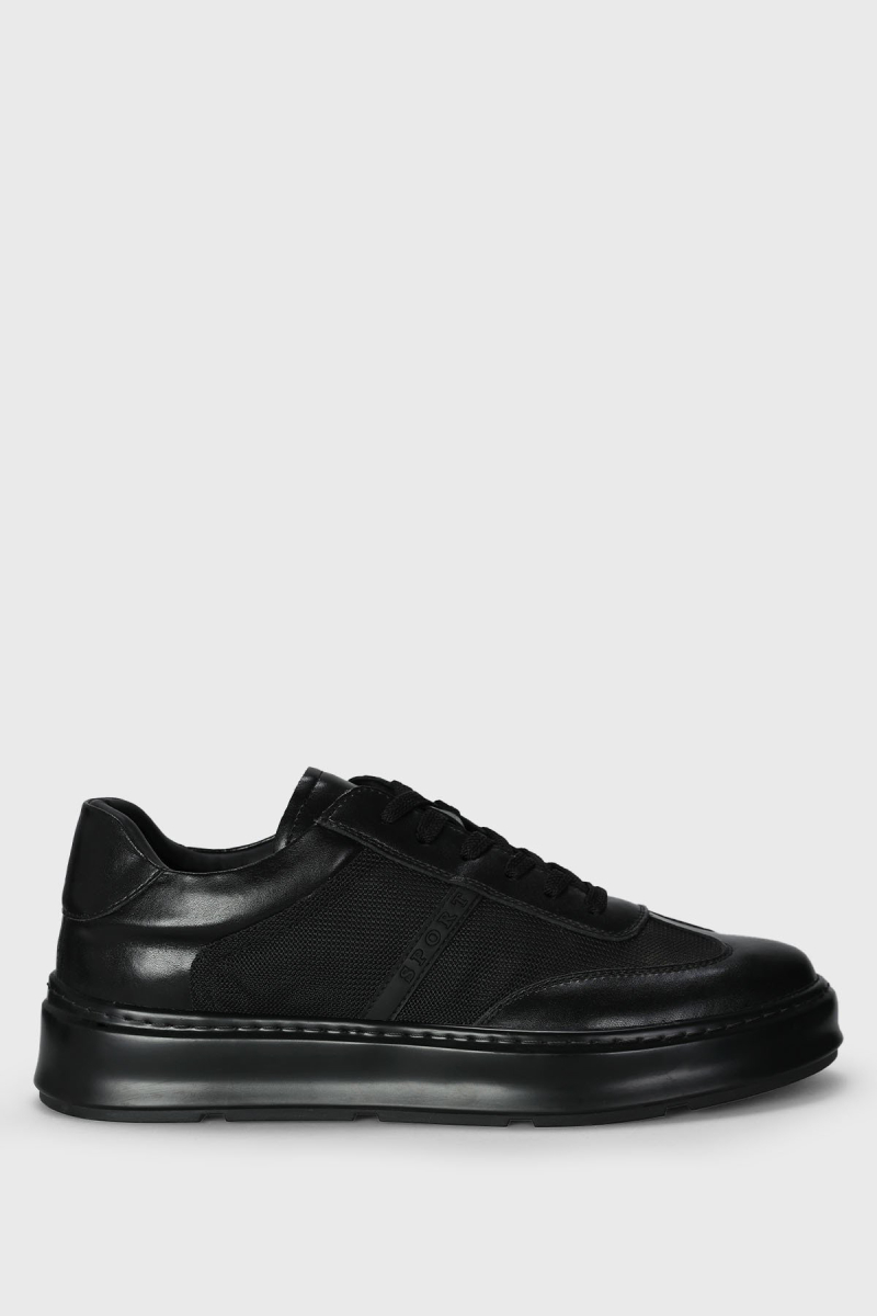 Lufian Erkek Max Sneaker Ayakkabı 111230300 Siyah Siyah