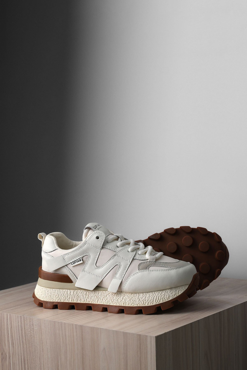 Lufian Kadın Emıly Sneaker Ayakkabı 121230086 Beyaz Beyaz
