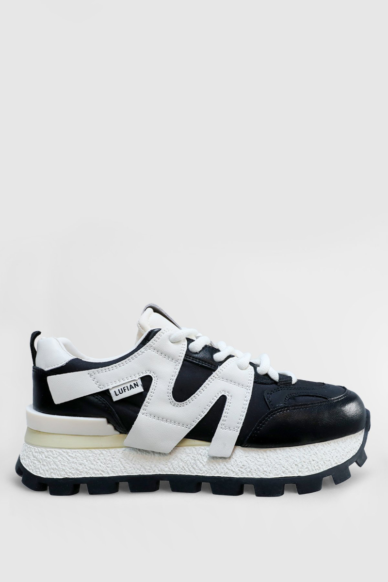 Lufian Kadın Emıly Sneaker Ayakkabı 121230086 Siyah Siyah