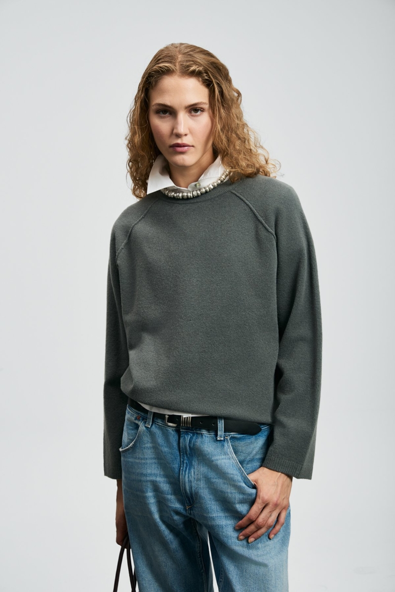 Lufian Kadın Holly Kazak 122090036 Duman Yeşili Duman Yeşili