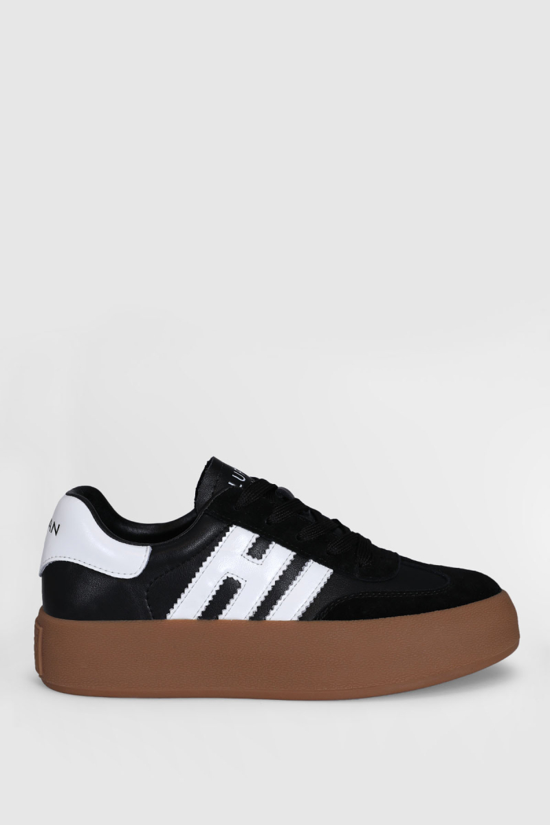 Lufian Kadın Mıra Sneaker Ayakkabı 121230050 Siyah Siyah