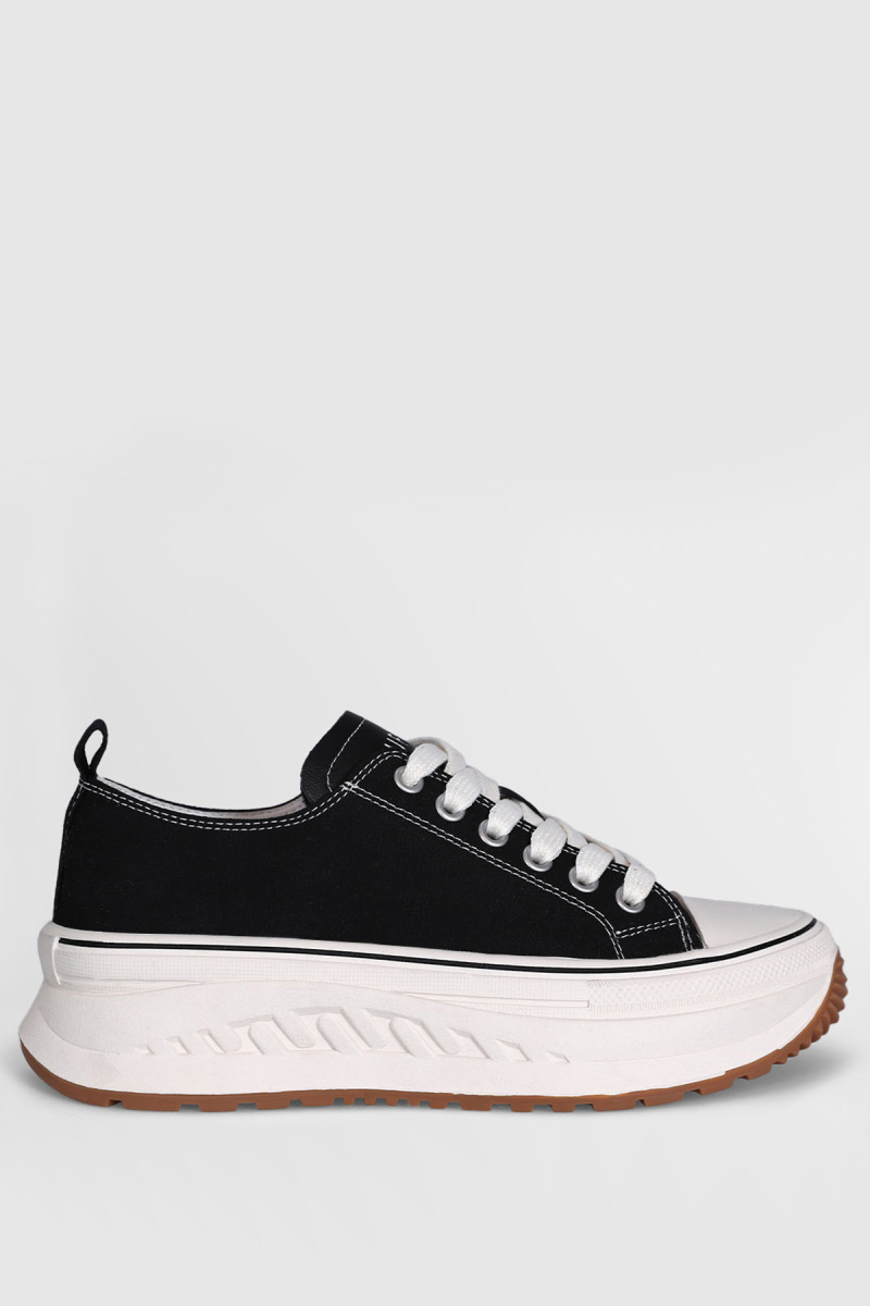 Lufian Kadın Shay Sneaker Ayakkabı 121230006 Siyah Siyah