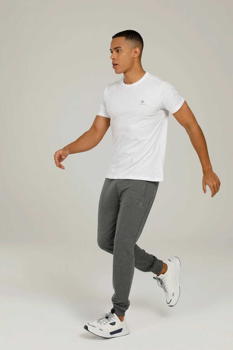 Lumberjack Erkek Basıc Jogger Eşofman Altı 662M-CT107 Antrasit Antrasit