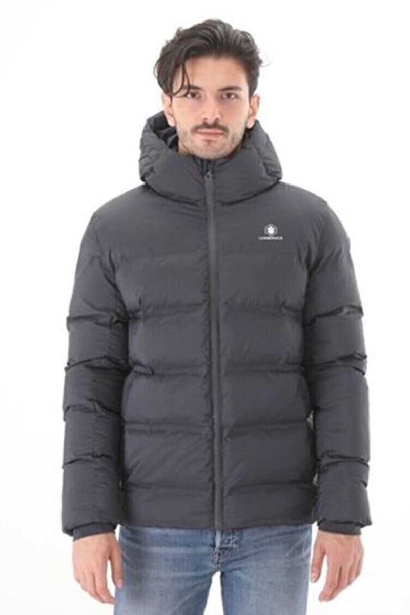 Lumberjack Erkek Nolan Coat Kapüşonlu Mont 6625616 Koyu Gri Koyu Gri