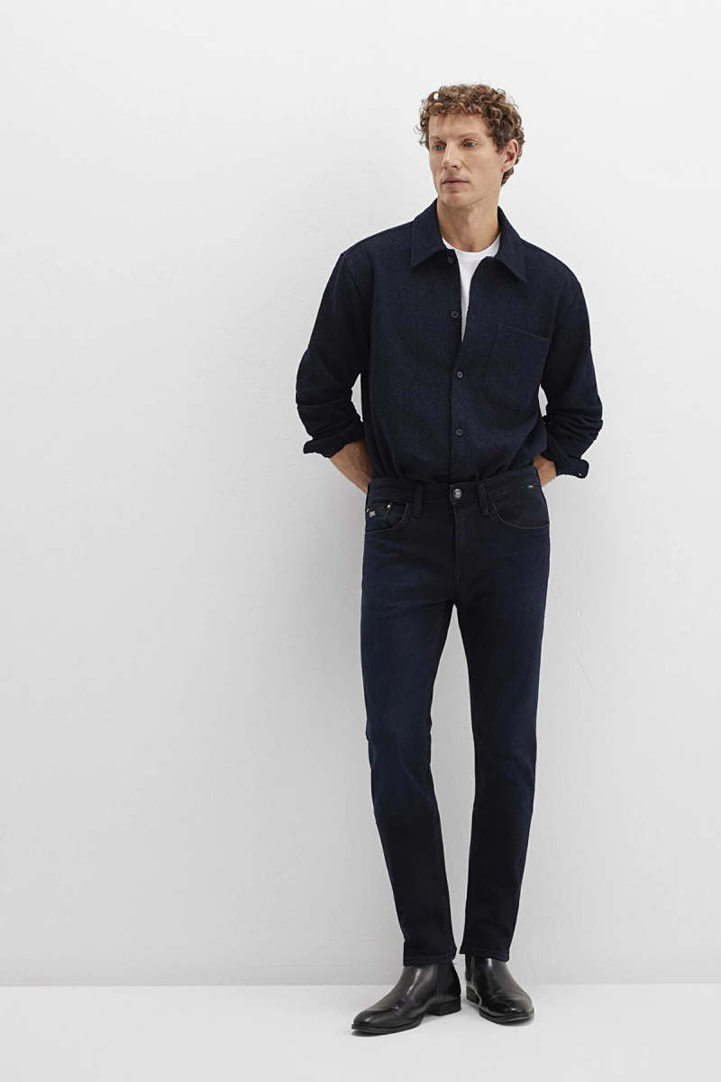 Mavi Erkek Jake Lux Jean Pantolon M0042291241 Koyu Lacivert Koyu Lacivert