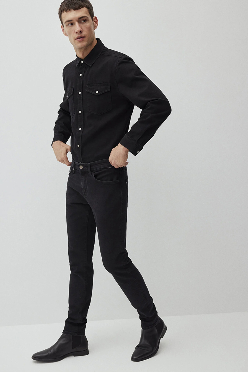 Mavi Erkek James Lux Jean Pantolon M0042487866 Antrasit Antrasit