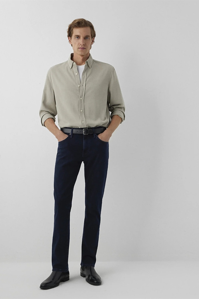 Mavi Erkek Martin Premium Blue Jean Pantolon Koyu Mavi Koyu Mavi