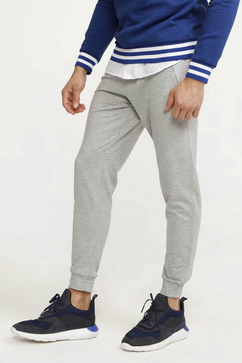 Mcl Erkek Dar Paça Sweat Pantolon 2075232 Gri Gri