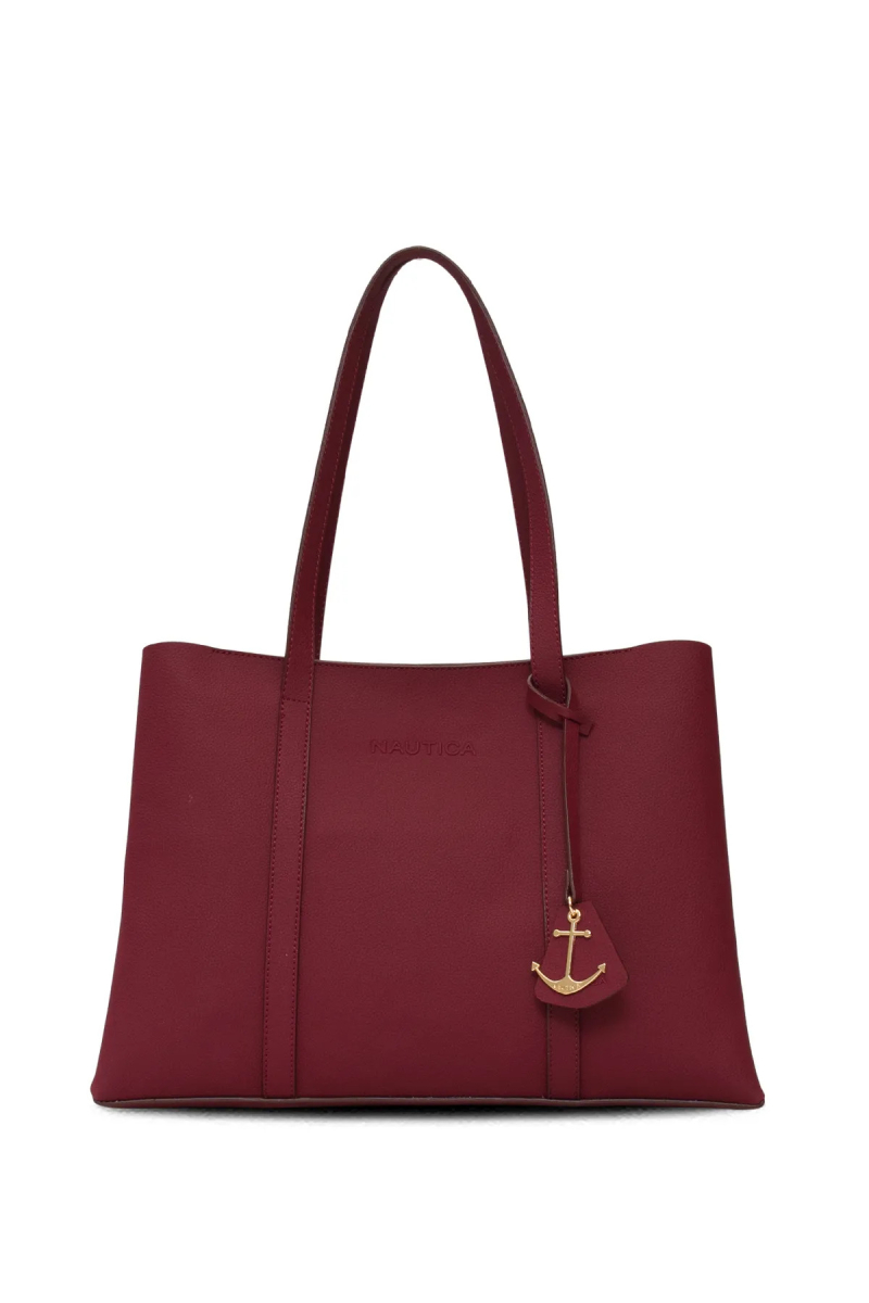 Nautica Kadın Omuz Çantası CN7585T Bordo Bordo