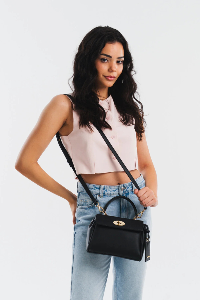 Nautica Kadın Postacı Çantası CN7554T Siyah Siyah