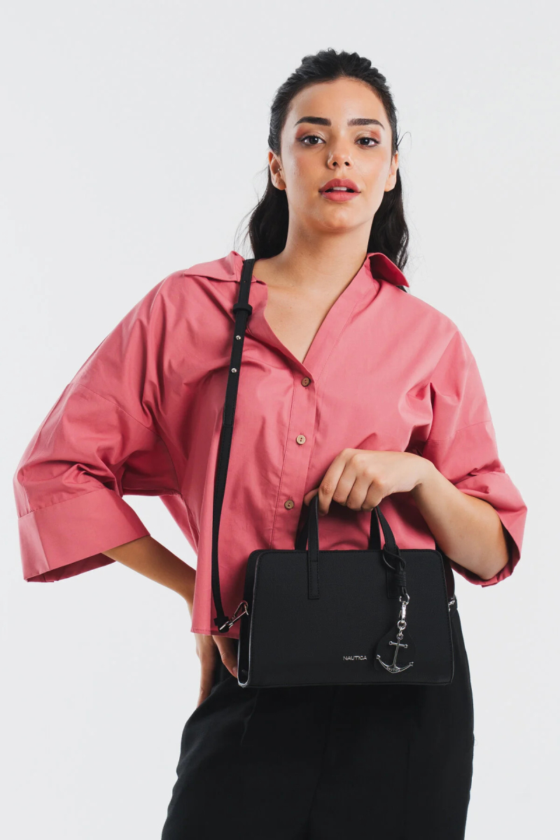 Nautica Kadın Postacı Çantası Cn7576t Siyah Siyah