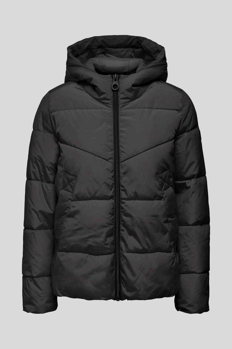 Only Kadın Onlnewamanda Kapüşonlu Mont 15300257 Siyah Siyah