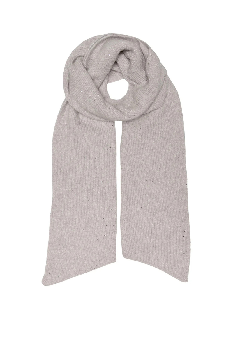 Only Kadın Onlsola Simli ve Pul Detaylı Yün Atkı 15349813 Taş Taş