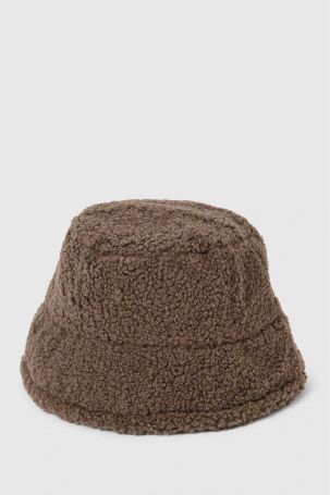 Only Kadın Onlthea Teddy Polar Şapka 15298593 Kahverengi Kahverengi