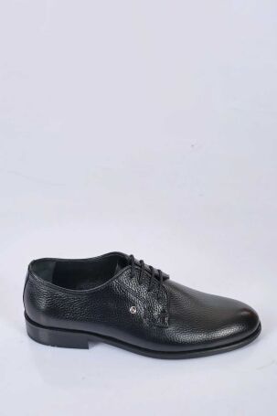Pierre Cardin Erkek Hakiki Deri Klasik Ayakkabı 103184 Siyah Siyah