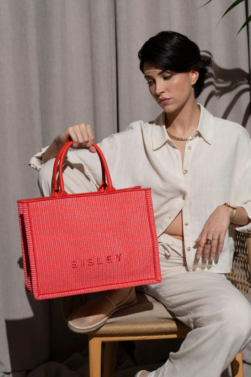 Sisley Kadın El Çantası SLY120 Kırmızı Kırmızı