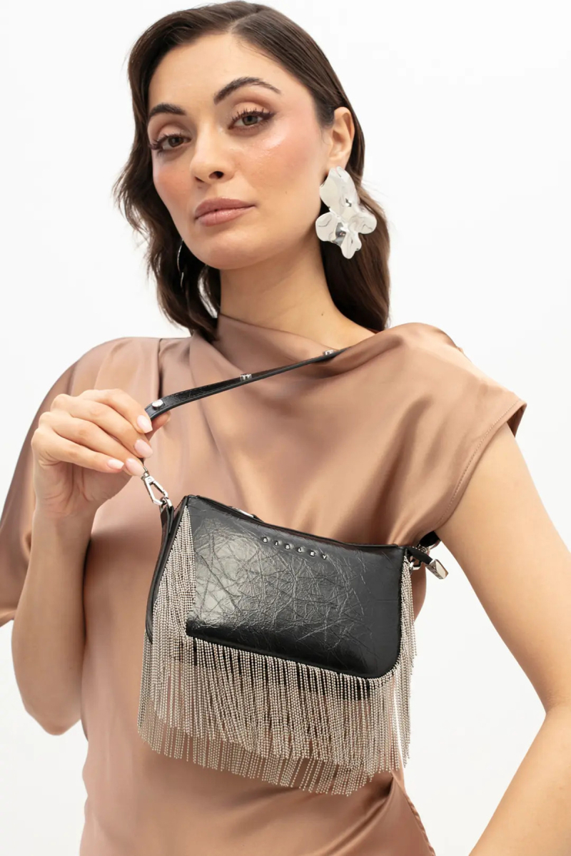 Sisley Kadın Kol Çantası SLY_361 Siyah Siyah