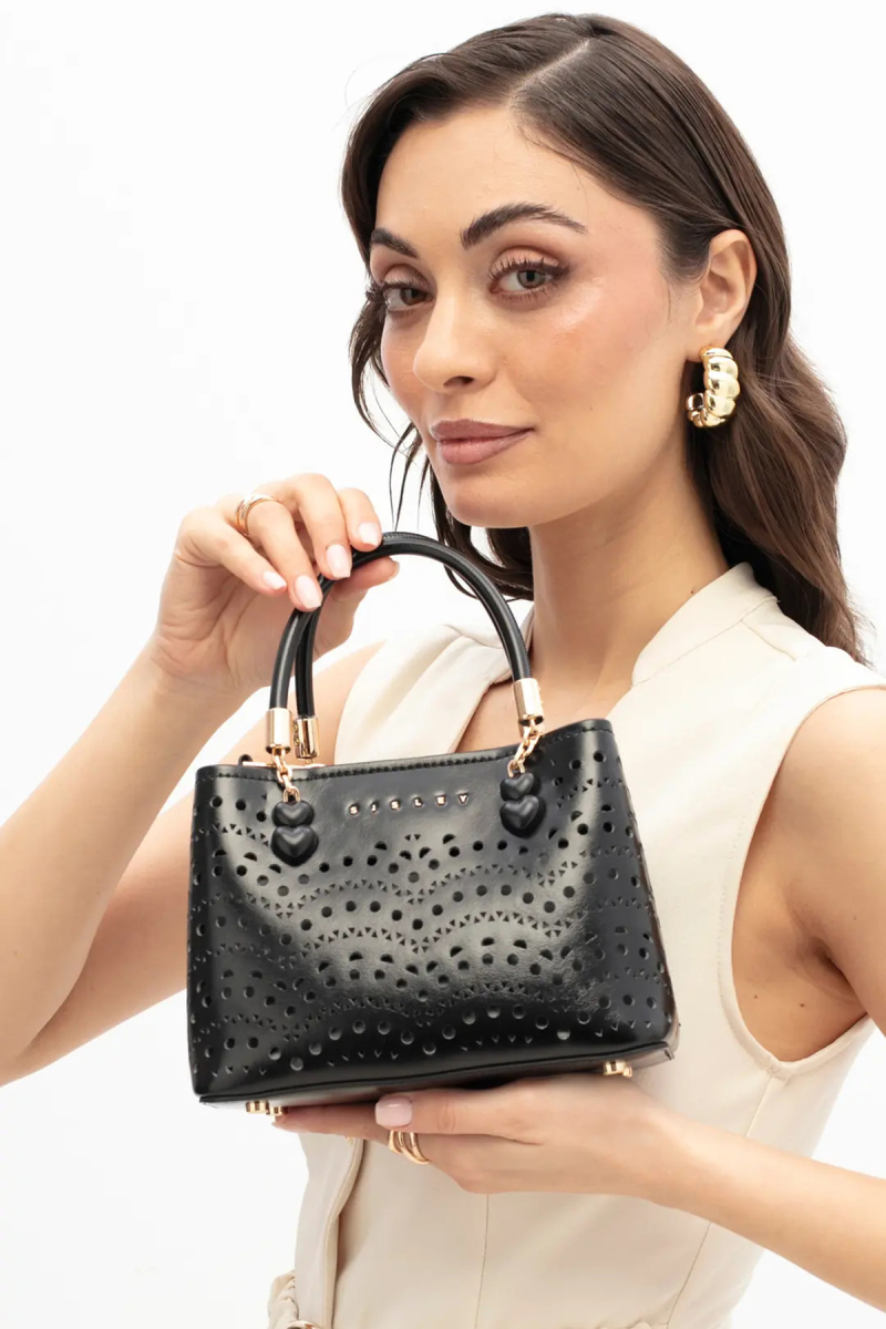 Sisley Kadın Kol Çantası SLY_390 Siyah Siyah