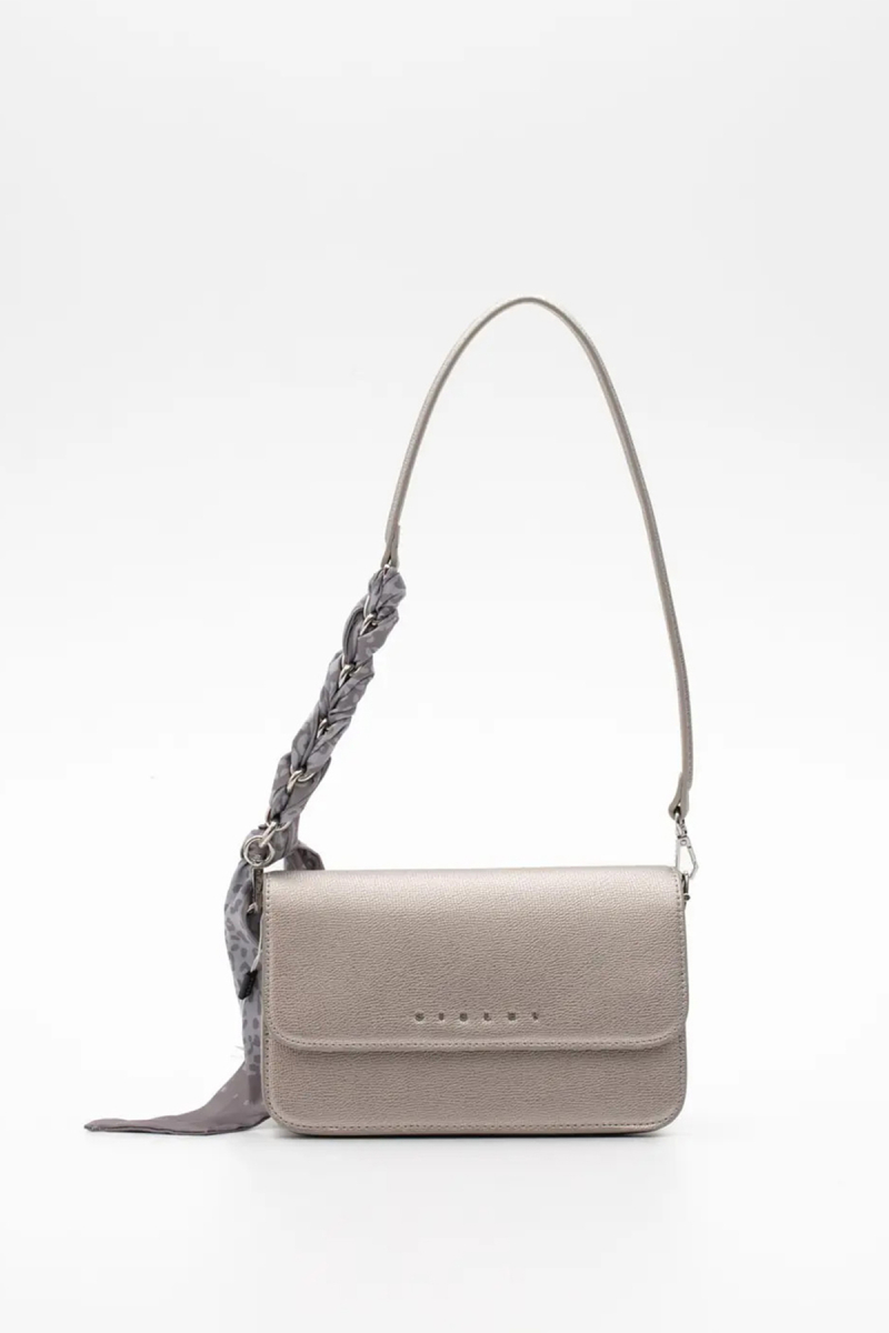 Sisley Kadın Omuz Çantası SLY_353 Platin PLATİN