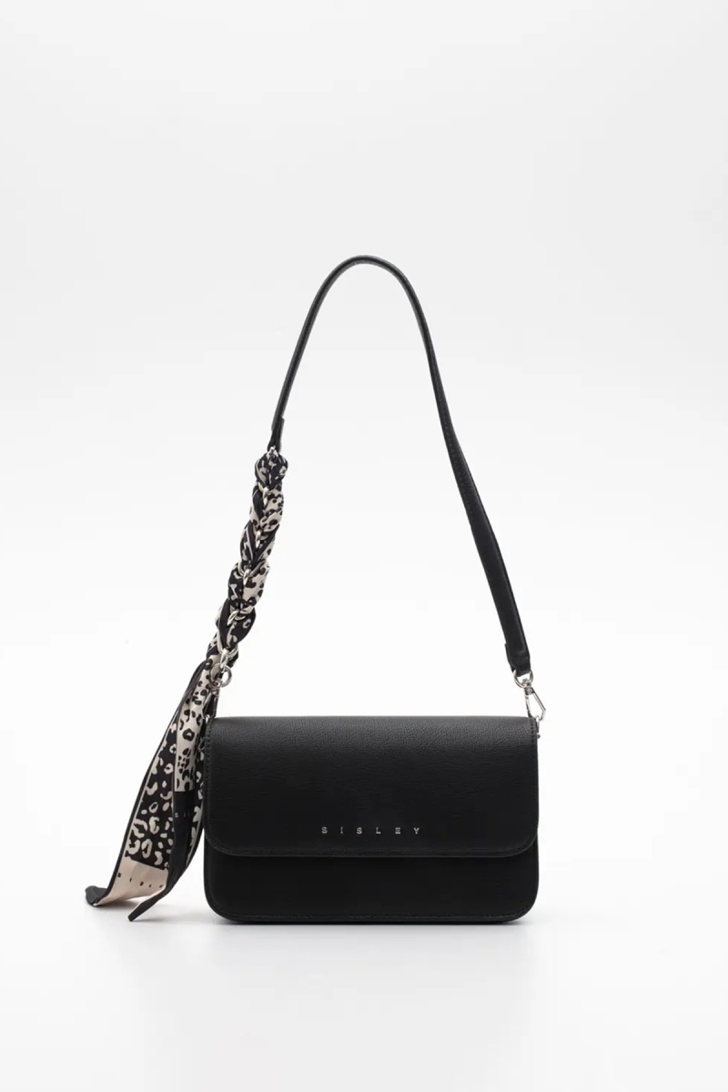 Sisley Kadın Omuz Çantası SLY_353 Siyah Siyah
