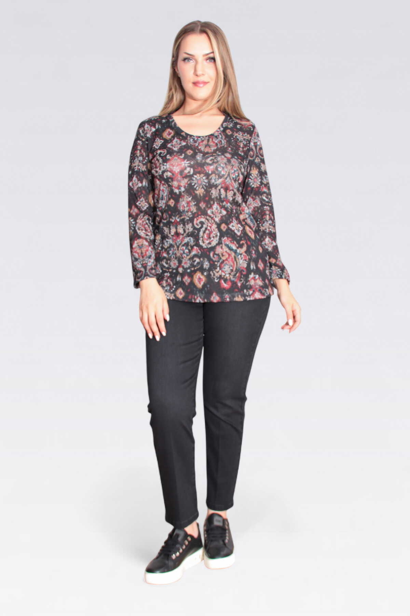 Tolga Saraçoğlu Kadın Dar Paça Bilek Boy Kot Pantolon 30296 Siyah Siyah