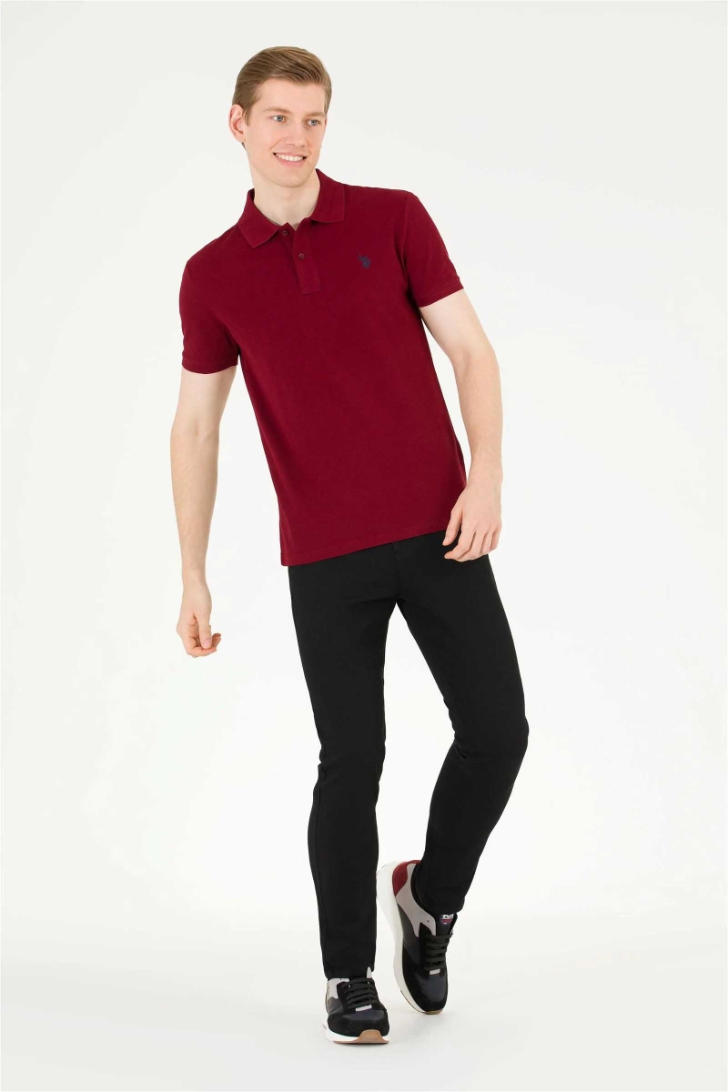 U.S. Polo Assn. Erkek Pamuklu Pantolon 1600639 Siyah Siyah