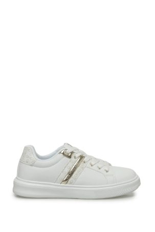 U.S. Polo Assn. Kadın Leslı 4 Fx Sneaker Ayakkabı Beyaz Beyaz