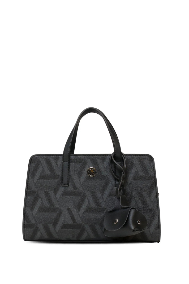 U.S. Polo Assn. Kadın Postacı Çantası US25507 Siyah Siyah