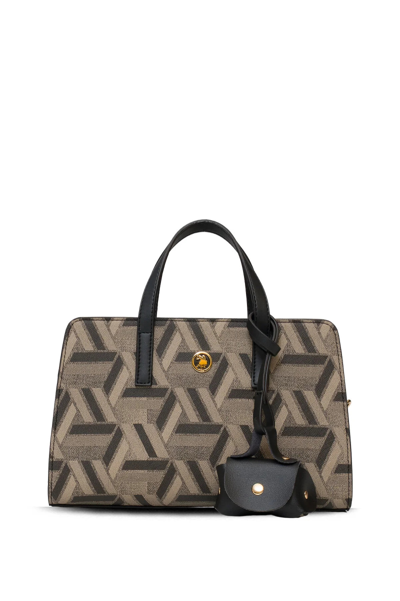 U.S. Polo Assn. Kadın Postacı Çantası US25507 Vizon Vizon